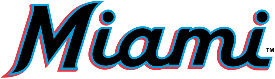 Miami Marlins 2019-Pres Wordmark Logo t shirts iron on transfers